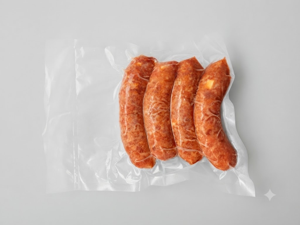 Saucisse Bacon cheddar